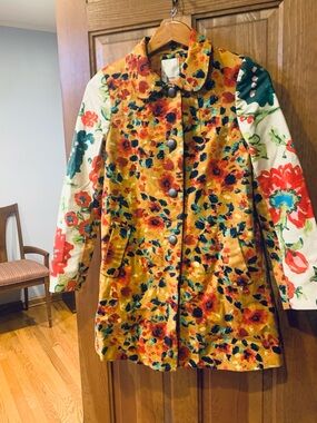 Anthropology Elevenses Leopardlily Jacket